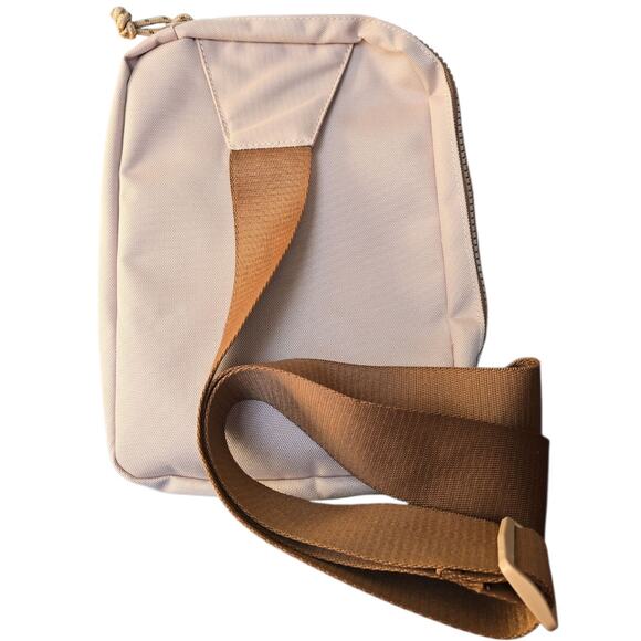 Nike Jordan Hesi Crossbody Sling Bag Unisex Shoulder Bag Tan Mini Backpack NWT - Picture 4 of 9
